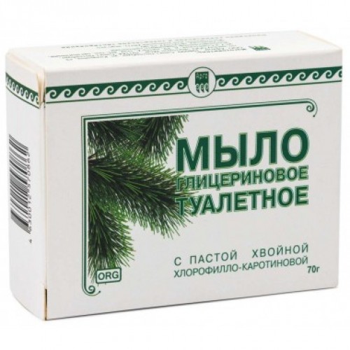 Купить Мыло туалетное глицериновое Фитолон с пастой хвойной хлорофилло-каротиновой  г. Балашиха  